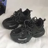 مسار المصمم الفاخر والميدان 3.0 Sneakers Man Platform أحذية عارضة أبيض أسود نايلون Nylon المطبوعة الأحذية الرياضية الأحذية ثلاثية S مع صناديق 36-45 M42