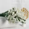 Couronnes de fleurs décoratives naturel véritable bouquet de fleurs séchées mariage nuptiale ne m'oubliez pas plantes décor pour la maison chambre cadeau boîtedécorat