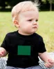 Pojkar Tjejer T-shirts Brev Skriv ut Rund Hals Kortärmad Toppar Mode Baby Kids High Quality Tees Barnkläder Tshirts