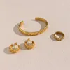 Bangle 2023 Корое золото, покрытые пленки без водонепроницаемых украшений из нержавеющей стали для женской солнечная луна -звезда Bangles Girl Raym22