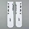 Off Fashion Mens Streetwear Socks Women Men High Quality Cotton Allmatch Arrow XXX Printing Breathable Black White Mixing Footbal5029487