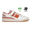 2023 NYTT FORUM 84 L￥g design Casual Shoes For Men Women Chalk White Gum Bad Bunny Buckle Brown True Orange Bright Blue 84S Trainers Sneakers 36-45