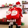 Erkeklerin Trailtsits Erkek Çocuk Çocuk Çocuk Noel Cosplay Noel Baba Kostüm Bebek X-Mas Kıyafet 3/4 Parça Set Elbise/Pantolon Üstler Şapka Pelerin Kemeri