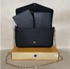 Women Messenger Leather Handbag Bag Evening Box Original Box عالية الجودة من زهرة الداما تاريخ تاريخ التسلسل الرقم التسلسلي الأنماط المنقوشة معلقة حقيبة الاستمالة