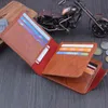 Men's Personalized Creative Wallet Magnetic Buckle Short Wallet 220712