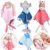 Baby Pluche Gevulde Cartoon Beer Bunny Kalmeren Sussen Pop Voor Pasgeboren Zachte Troostende Handdoek Slapen Speelgoed Gift Fabriek 10 stuks 2849