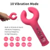 Clip de poitrine masseur mamelon femelle vibrateur produits pour adultes jouets sexy pour les femmes