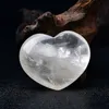 Clear Quartz Kalp Taş Reiki Mineral Doğal Taş Şifa Kristal Dekor