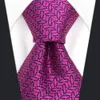 Colorido ponto floral gravata de seda Paisley 63 "160cm Moda de tamanho longo laços de tamanho longo para homens casamento