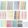 Gift Wrap 1Pc Enamel Dots Resin Self-adhesive Sticker Adhesive Embellishment For Cardmaking And Craft Scrapbook DIY