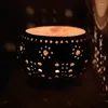Candle Holders Coconut Shell Bowl Handmade Holder For Tealight Small Pillar Storage BowlCandle