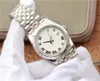 Women Watch Automatic Time Day Date Women's Full Steel 116231 126233 BP Factory Sapphire Mirror Roman Numerals Watch