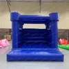 Xyinflatable Aktiviteter 3x3m/10x10ft kommersiell uppblåsbar studsare barn Jump Castle Black Bounce House med toppskydd