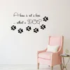 Muurstickers huisdieren salon sticker dierenarts winkel honden verzorging sticker raam posters decoratie wallwall