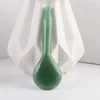 Hochwertige 100% handgefertigte Naturstein -Aventurine -Löffel Gua Sha Werkzeug Schönheit Gesichtsbehörde Jade Gua SHA Massage Stick Akupunktur Stiftgesundheitsinstrument