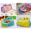 Kids Beach Shell Bags Sac à main pour enfants Seashell Collection Meash Crossbody Sac de rangement Cute Cartoon Crocodile Zipper Net Sand Pouch Receive 2022