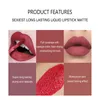 Lip Gloss 6pcs/Set Liquid Matte Lipstick Set waterdichte langdurige hydraterende buizen vrouwen tint cosmeticslip wens22