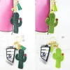 Schlüsselanhänger Trend Außenhandel Korea Samt Kaktus Schlüsselanhänger Anhänger DIY Pflanze Quaste Tasche ZubehörSchlüsselanhänger Emel22