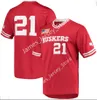 2022 NCAA costurou a camisa de beisebol de Nebraska Cornhuskers 4 Alex Gordon 14 Thad Weber 11 Tony Watson 4 Jake Meyers 33 Michael Mariot 34 Zach Kroenke Dan Jennings Jerseys