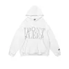 Y2k hoodie damjacka Sweatshirts Harajuku letter Lös sexiga femme hoodies Gotiska mörka överdimensionerade toppar vintagekläder