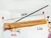 자연스럽고 친근한 평범한 목재 향이 스틱 향기 램프 재 포수 버너 홀더 목재 도구 홈 장식