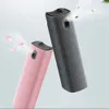 Bekväm och snabb skärmrengöring Spray KIT Tvättbar fiberduk för iPhone Kameralins Mobiltelefon iPad Datorskärmar med paket