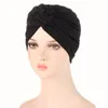 Decopunk elastyczne kobiety pączki turban czapka muzułmańska wiązana chusta na głowę maska ​​samica zwykła hijab czapka gotowa do noszenia Indie Turbante Hat