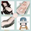 Siège de poussette en coton pour bébé, confortable et doux, tapis de chariot pour enfant, coussin pour bébé, Buggy, chaise, landau, accessoires pour poussettes de voiture