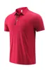 22 Suisse POLO chemises de loisirs pour hommes et femmes en été respirant tissu de maille de glace carbonique T-shirt de sport LOGO peut être personnalisé