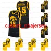 Пользовательские Iowa Hawkeyes Black Equality NCAA Big Ten Jersey. 22 Patrick McCaffery 15 Keegan Murray 24 Крис Мюррей 55 Лука Гарза 11 Тони Перкинс