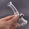 Две стильные новейшие дизайн кальяны мини стеклогала из нефтяной булавки горелки Bongs Travel Water табак курительная трубка для продажи