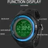Wristwatches Waterproof Mens Watches Fashion Casual LED Digital Outdoor Sports Watch Men Multifunction Student Wrist WatchesWristwatches