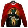 Erkek Hoodies Sweatshirts Wamni The Green Knight Sweatshirt Harajuku Kazak Erkekler Kadın Cosplay Yuvarlak Boyun Eşsiz O-boyun moda