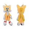 46cm Sonic peluche sac à dos jouets peluches douces poupée Hérisson Action Figure sacs d'école pour enfants jouets cadeaux de Noël jgjfgjfgj