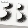 Lanjinglin 10 Boxes Natural Long False Eshelashes Оптовые макияж 3D Lashes