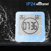 Wall Clocks Multifunctional Waterproof Grade IP24 Bathroom Clock Shower Timer Temperature Humidity Kitchen Washroom HygrometerWall