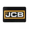 Mattor jcb logotyp diy tryck dörrmatta sovrum modern polyeste entré balkong matta dekor golvmatta bad bad