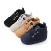 Newborn Baby Shoes Boy Crib Bootie Infant Anti-slip Soft Sole Leather First Walkers Toddler Moccasins Doll Shoe Gifts