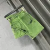 Röcke Koreanische Streetwear Unregelmäßige Grün Tie Dye Denim Rock Sommer Mode Frauen Hohe Taille Kurze Mädchen A-lineSkirts