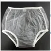 2 pezzi ABDL pannolini per adulti in pvc riutilizzabili pantaloni per bambini taglia unica bikini in plastica biancheria intima ddlg 220425