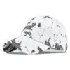 Visors Window Wind Deflector Women Casual Tie Dye Printed Colorful Baseball Cap Peaked Clothes For Tennis WomenVisors Oliv22