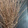 Decoratieve bloemen kransen 30-45 cm ongeveer 32 g/bundel gedroogde sneeuw takje natuurlijke tarwegras boeket droge riet tak huisdecoratie decoratie