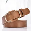 Cinture Designer Brand Elegante cintura in pelle PU Cintura femminile Fibbia in metallo vintage Vita per abiti da donna JeansCinture