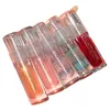 Transparenter Kristallgelee-Lipgloss, glänzender klarer Spiegel, feuchtigkeitsspendender Lippenbalsam, glitzernder flüssiger Lippenstift, Lippenöl, Fruchtgeschmack, Lipgloss-Tönung