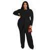 Tracksuits Tracksuits voor dames Tracksuit Women Sets volledige mouwen lange tops en broek herfst dames grote kleding outfits laten groothandel in