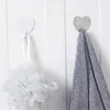 Hooks & Rails 1pc Nordic Wall Heart Shape Candy Decoration Hanger Coat Key Cables Glasses Clothes Hairbands Hanging HookHooks