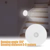 Veilleuses lumière PIR capteur de mouvement lampe USB Rechargeable mur pour chambre armoires de cuisine sans fil placard LightNight