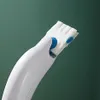 El cepillo de inodoro desechable de la epacket se puede desechar sin esquinas muertas para los inodoros con limpiadores para el hogar el baño de inodoro japonés198L