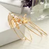 Bangle 40 штук/лот буква Love Deer Snowflake Feather Mount Set для женщин ювелирных украшений золотой рогар.