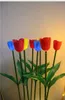 LED-Tulpen-Stehlampe für den Außenbereich, wasserdicht, Laterne, Park-Platz-Beleuchtungsprojekt, dekorative Rasenlampe